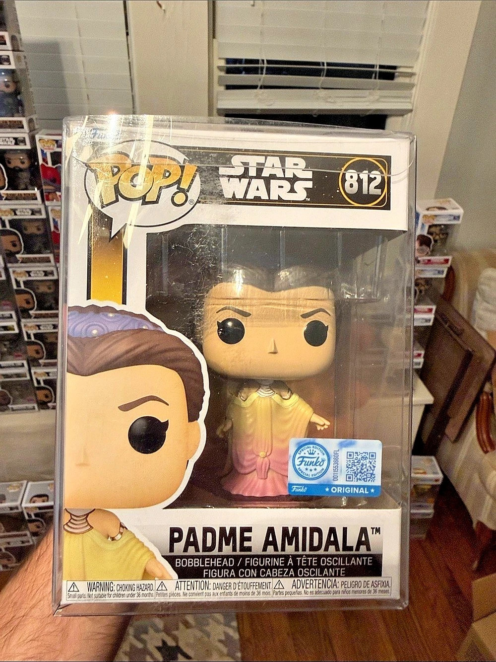 Funko Pop! Star Wars: Padmé Amidala (Lake Dress) #812 Collectible Figure